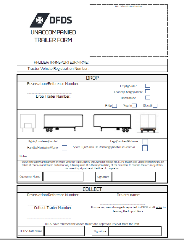 dfds unaccompanied trailer form