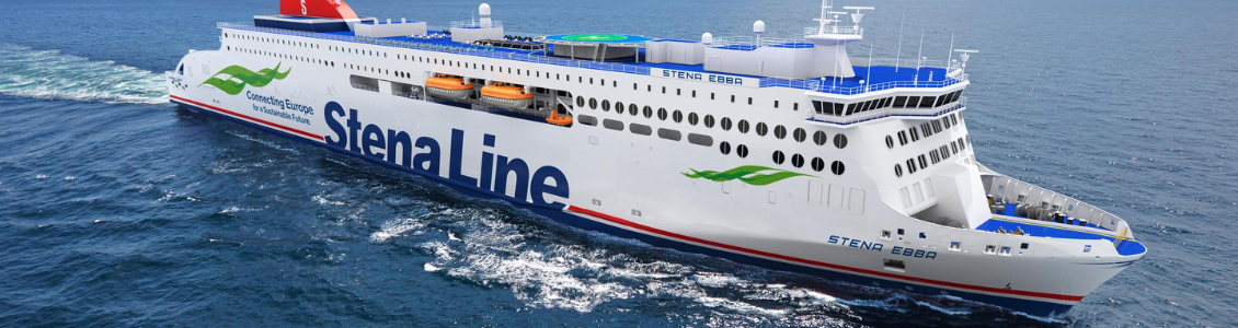 Stena Ebba, one of Stena Line's newest sustainable ferries